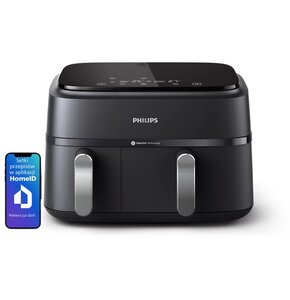 Air Fryer Frytkownica beztłuszczowa PHILIPS Ovi Dual Basket NA351/00