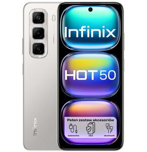 Smartfon INFINIX Hot 50 8/128GB 6.78" 120Hz Szary