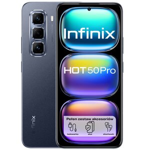 Smartfon INFINIX Hot 50 Pro 8/256GB 6.78" 120Hz Czarny