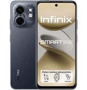 Smartfon INFINIX Smart 9 HD 4/64GB 6.7" 90Hz Czarny