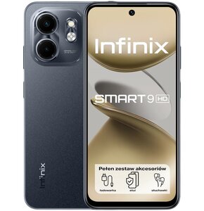 Smartfon INFINIX Smart 9 HD 4/64GB 6.7" 90Hz Czarny