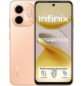 Smartfon INFINIX Smart 9 HD 4/64GB 6.7" 90Hz Koralowy