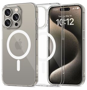 Etui TECH-PROTECT Flexair MagSafe do Apple iPhone 15 Pro Max Przezroczysty