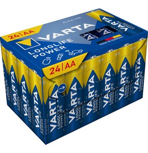 Baterie AA LR6 VARTA Longlife Power (24 szt.)