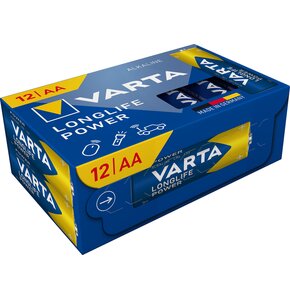Baterie AA LR6 VARTA Longlife Power (12 szt.)