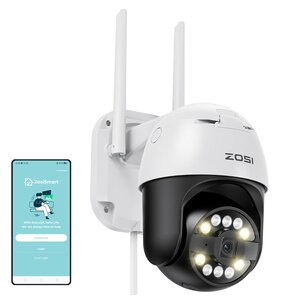 Kamera ZOSI C296 Zewnętrzna, Wi-Fi, Kamera obrotowa