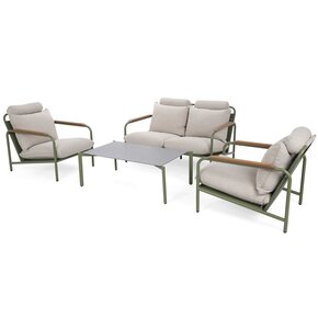 Zestaw mebli ogrodowych HOME & GARDEN 634036 Biało-zielony