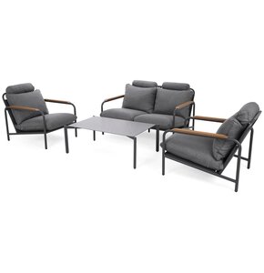 Meble ogrodowe HOME & GARDEN Como Grey-Grey 375191
