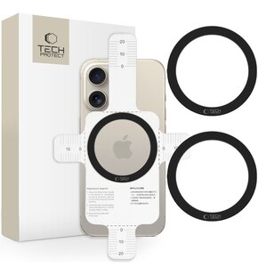 Pierścień magnetyczny TECH-PROTECT MMP-100 2w1 Magsafe Czarny (2 szt.)