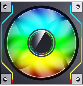 Wentylator DARKFLASH DM20 Czarny