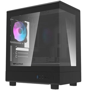 Obudowa DARKFLASH DB330M Czarny + 3 wentylatory ARGB