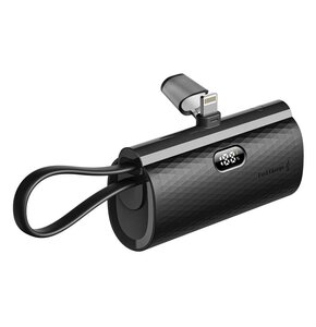 Powerbank FORCELL F-Energy Power Plug F5K3 Lightning 5000mAh 20W Czarny