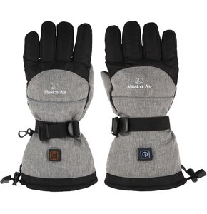 Podgrzewane rękawiczki MISSION AIR E-Gloves Czarno-szary