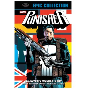 Komiks Marvel Classic Punisher Epic Collection Najwyższy wymiar kary