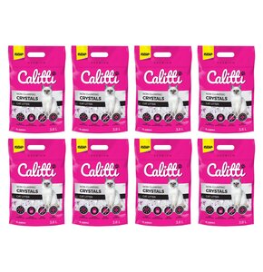 Żwirek dla kota CALITTI Crystals 8 x 3.8 L