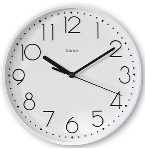 Zegar ścienny HAMA Salina 22 cm Biały