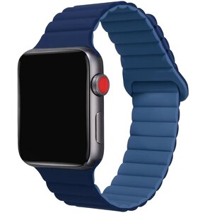 Pasek CELLY Mag do Apple Watch 8/9/10/SE/SE 2/SE 2022/Ultra/Ultra 2 (42/44/45/49mm) Niebieski