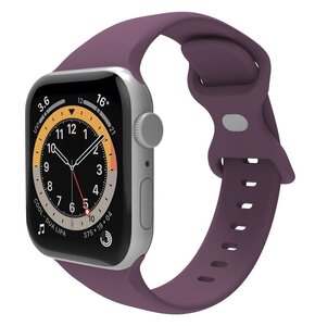 Pasek CELLY Silc do Apple Watch 8/9/SE/SE 2/SE 2022 (38/40/41mm) Fioletowy