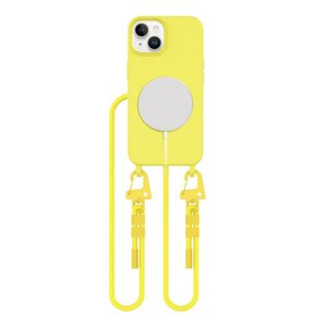 Etui TECH-PROTECT MagNecklace MagSafe do Apple iPhone 13 Żółty