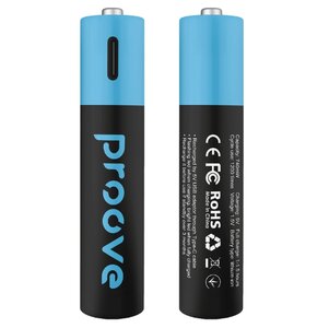 Akumulatorki AAA 500 mAh USB-C PROOVE (2 szt.)