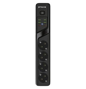 Listwa zasilająca PROOVE Power Socket P-04 (2 m) Czarny