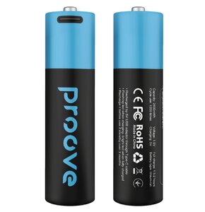 Akumulatorki AA 1600 mAh USB-C PROOVE (2 szt.)