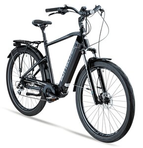 Rower elektryczny BOTTECCHIA Crossover M17 28 cali Czarny