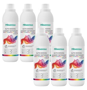 Płyn do prania HISENSE Auto Dosing Kolor 6 x 950 ml