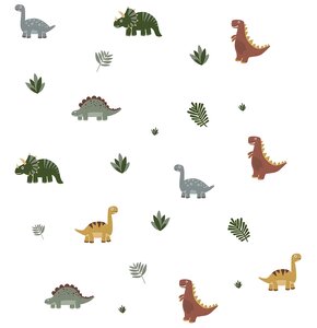 Naklejki na ścianę SIPO Mini Dinozaury WS63051