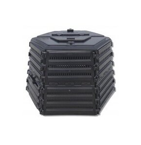 Ekokompostownik EKOBAT Termo XL-1400 Czarny
