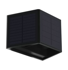 Kinkiet zewnętrzny solarny ELIGHT Wings EKO9097 Czarny