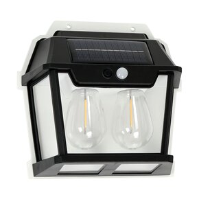 Kinkiet zewnętrzny solarny ELIGHT Filo EKO0731 Czarny