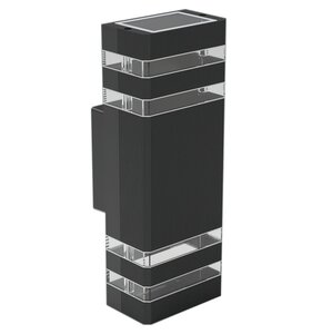 Kinkiet zewnętrzny solarny ELIGHT Vini EKO0734 Czarny