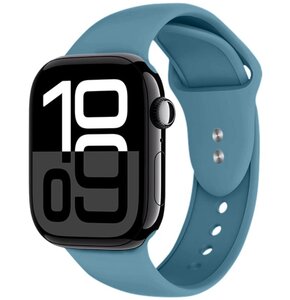 Pasek CRONG Liquid do Apple Watch (44/45/46/49mm) Niebieski