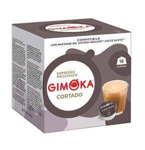 Kapsułki GIMOKA Cortado do ekspresu Nescafe Dolce Gusto (16 szt.)