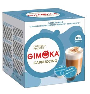 Kapsułki GIMOKA Cappuccino do ekspresu Nescafe Dolce Gusto (16 szt.)