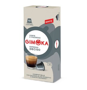 Kapsułki GIMOKA Deciso do ekspresu Nespresso (10 szt.)
