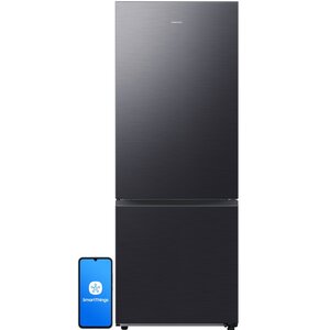 Lodówka SAMSUNG RB53DG706AB1EO Combi Max AI No Frost 203cm Grafitowa stal