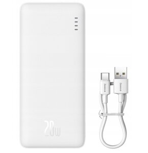 Powerbank BASEUS Airpow 10000mAh 20W Biały