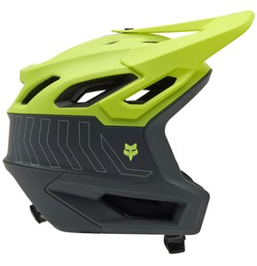 Kask rowerowy FOX Dropframe Pro Runn Czarno-żółty MTB (rozmiar L) MIPS