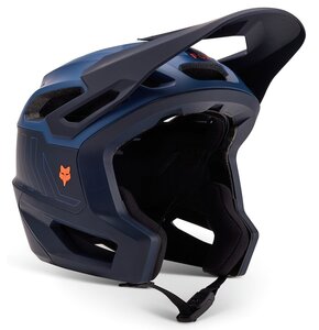 Kask rowerowy FOX Dropframe Pro Runn Ce Indigo Niebieski MTB (rozmiar L) MIPS