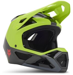 Kask rowerowy FOX Rampage Barge Fluorescent Żółty MTB (rozmiar XL) MIPS