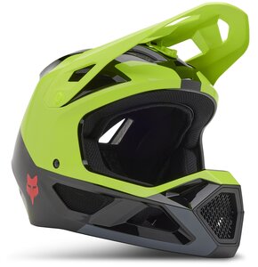 Kask rowerowy FOX Rampage Barge Fluorescent Żółty MTB (rozmiar XS) MIPS