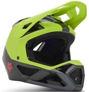 Kask rowerowy FOX Rampage Barge Żółty MTB (rozmiar L) MIPS