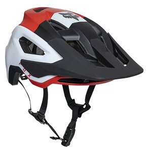 Kask rowerowy FOX Speedframe Pro Klif Fluorescencyjny Czerwony MTB (rozmiar S) MIPS