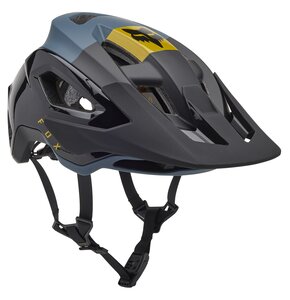 Kask rowerowy FOX Speedframe Pro Klif CE Czarno-niebieski MTB (rozmiar S) MIPS