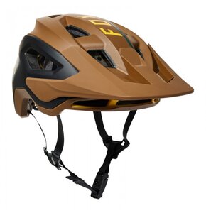 Kask rowerowy FOX Speedframe Pro Blocked Brązowy MTB (rozmiar S) MIPS