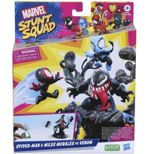 Zestaw figurek HASBRO Stunt Squad Spider-Man & Miles Morales Vs Venom F7833