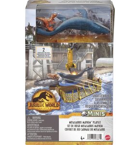 Zestaw figurek JURASSIC WORLD Minis Mosasaurus HFF11