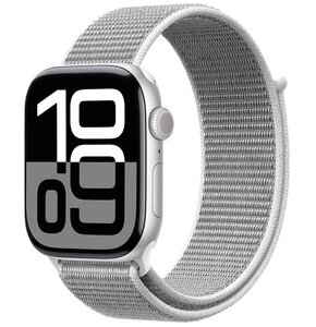 Pasek CRONG Nylon do Apple Watch (38/40/41/42mm) Szary